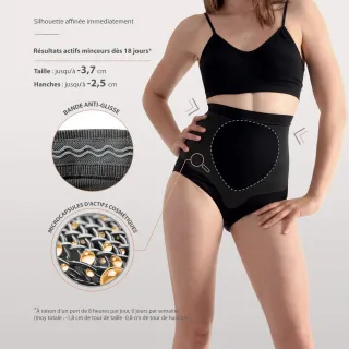 Culotte Ceinture taille haute gainante et minceur, ventre plat immédiat ! – Lytess LYTESS