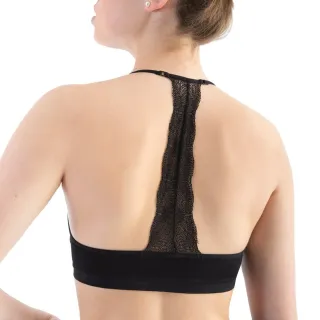 Firming lace back bra